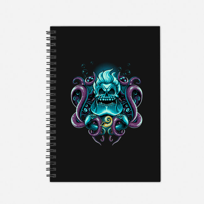 SeaWitch Skull-None-Dot Grid-Notebook-daobiwan