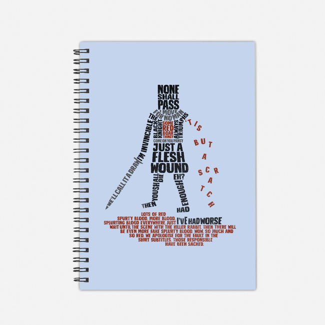 Tis But Some Text-None-Dot Grid-Notebook-kg07
