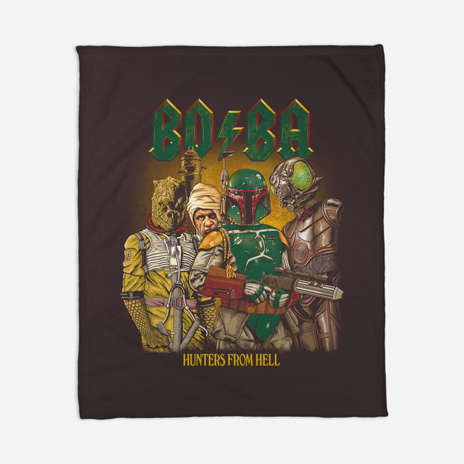 Hunters From Hell-None-Fleece-Blanket-CappO