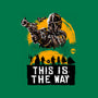 The Only Way-None-Glossy-Sticker-Knegosfield