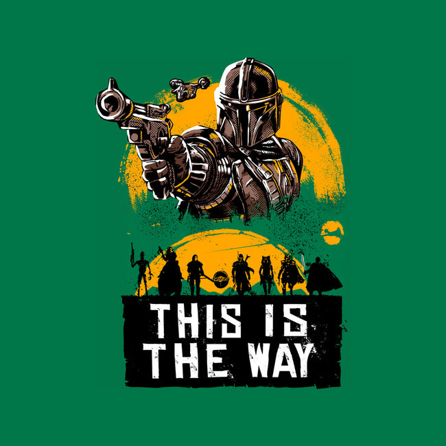 The Only Way-Unisex-Crew Neck-Sweatshirt-Knegosfield