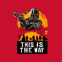 The Only Way-None-Glossy-Sticker-Knegosfield