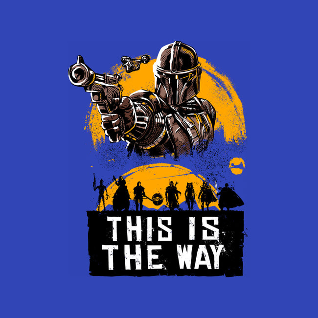 The Only Way-Mens-Long Sleeved-Tee-Knegosfield