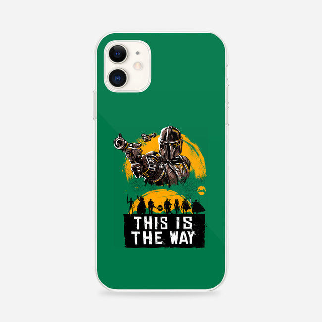 The Only Way-iPhone-Snap-Phone Case-Knegosfield