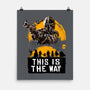 The Only Way-None-Matte-Poster-Knegosfield