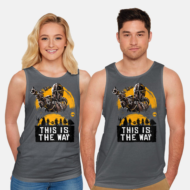 The Only Way-Unisex-Basic-Tank-Knegosfield
