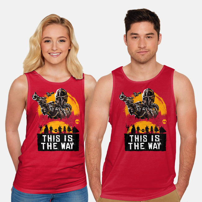 The Only Way-Unisex-Basic-Tank-Knegosfield