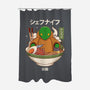 Tonberry Ramen-None-Polyester-Shower Curtain-Alundrart