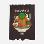 Tonberry Ramen-None-Polyester-Shower Curtain-Alundrart