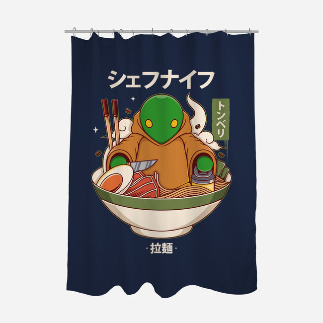 Tonberry Ramen-None-Polyester-Shower Curtain-Alundrart