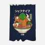 Tonberry Ramen-None-Polyester-Shower Curtain-Alundrart