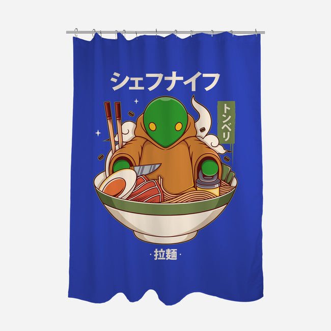 Tonberry Ramen-None-Polyester-Shower Curtain-Alundrart