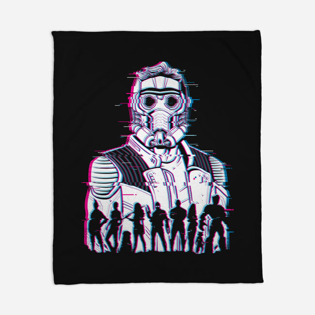 Guardians Glitched-None-Fleece-Blanket-danielmorris1993