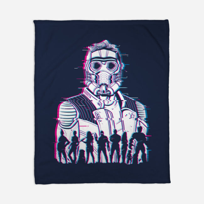 Guardians Glitched-None-Fleece-Blanket-danielmorris1993