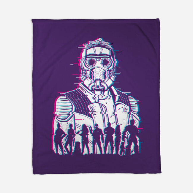 Guardians Glitched-None-Fleece-Blanket-danielmorris1993