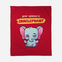 Irrelephant-None-Fleece-Blanket-Mushita
