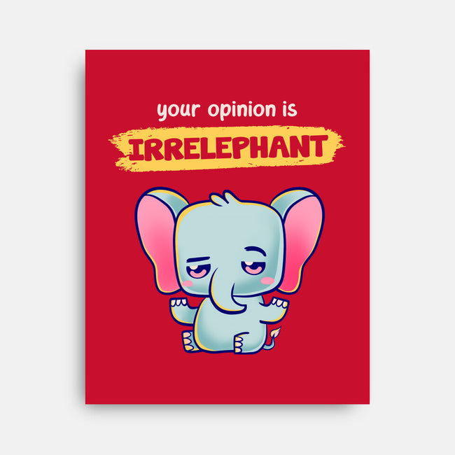 Irrelephant-None-Stretched-Canvas-Mushita