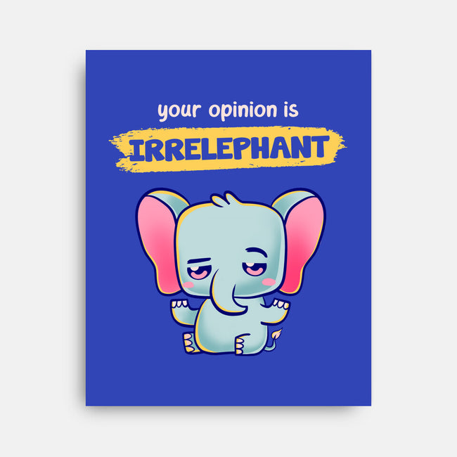 Irrelephant-None-Stretched-Canvas-Mushita