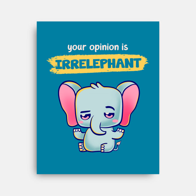 Irrelephant-None-Stretched-Canvas-Mushita