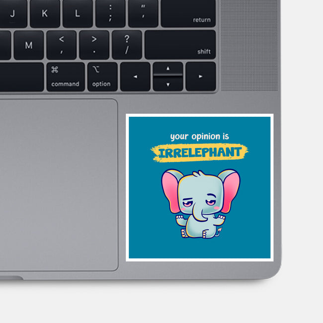 Irrelephant-None-Glossy-Sticker-Mushita