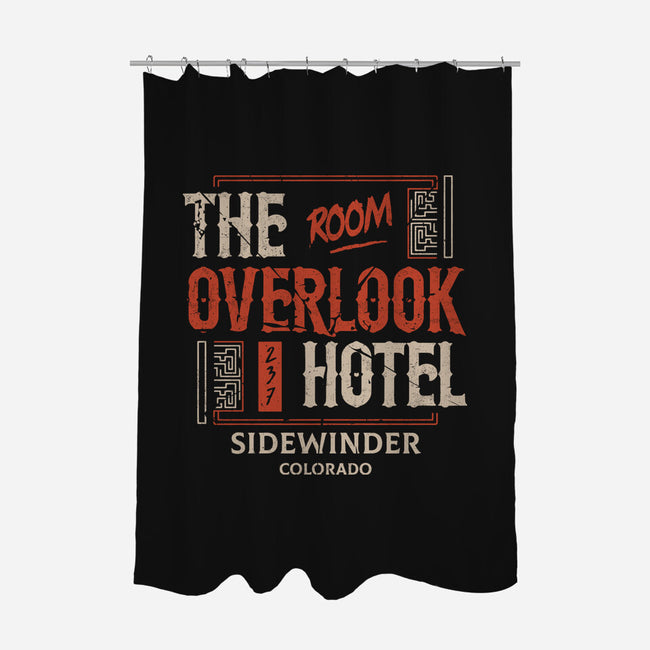 Sidewinder Colorado Hotel-None-Polyester-Shower Curtain-Logozaste