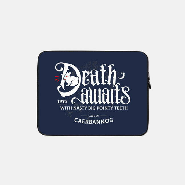 Death Awaits-None-Zippered-Laptop Sleeve-Logozaste