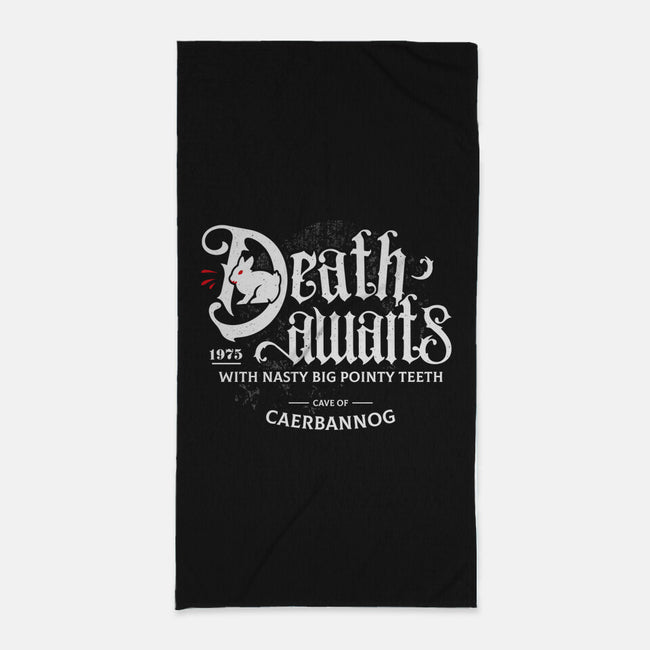 Death Awaits-None-Beach-Towel-Logozaste