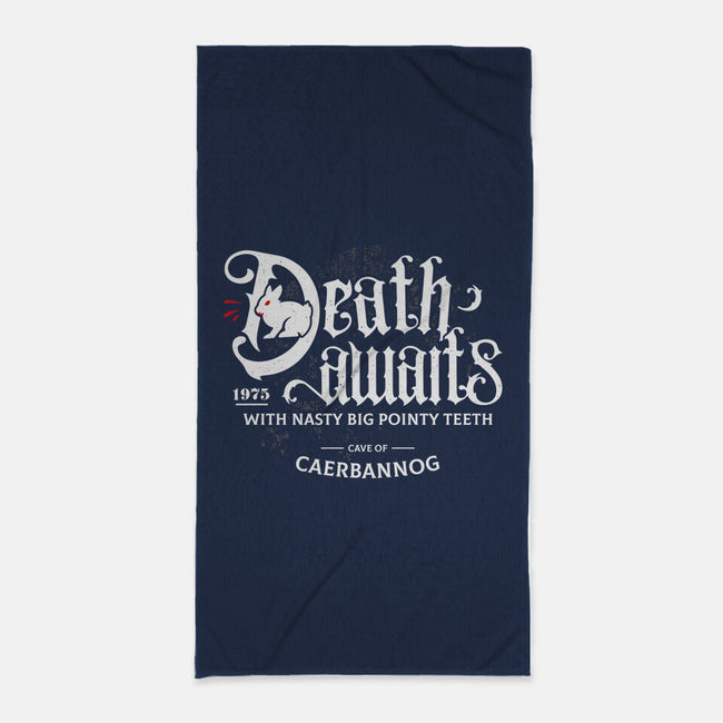 Death Awaits-None-Beach-Towel-Logozaste