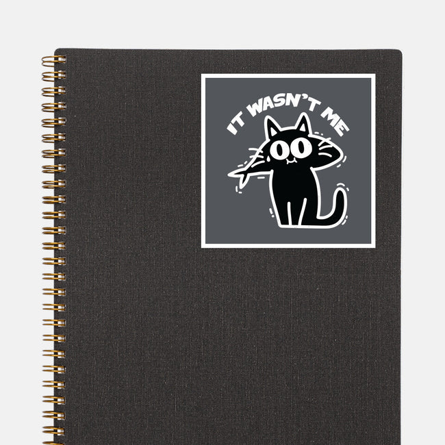 Not Me-None-Glossy-Sticker-Xentee