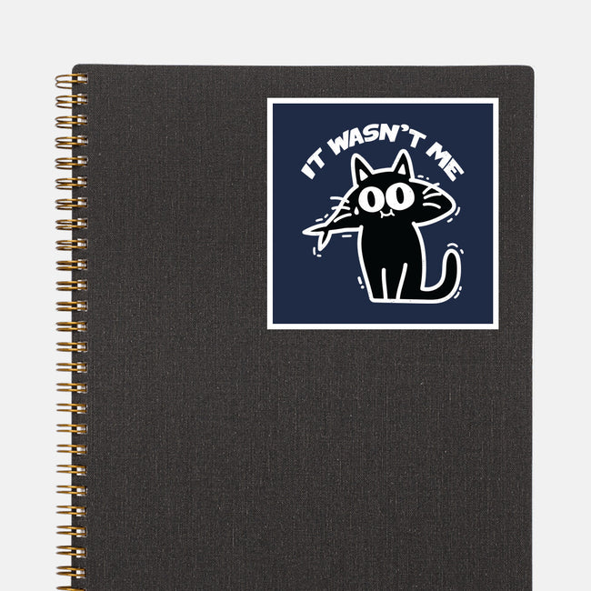Not Me-None-Glossy-Sticker-Xentee