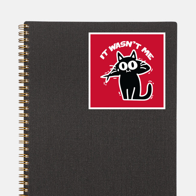 Not Me-None-Glossy-Sticker-Xentee