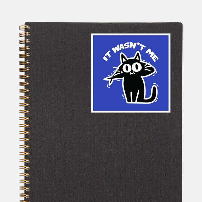 Not Me-None-Glossy-Sticker-Xentee