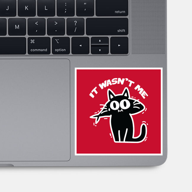 Not Me-None-Glossy-Sticker-Xentee