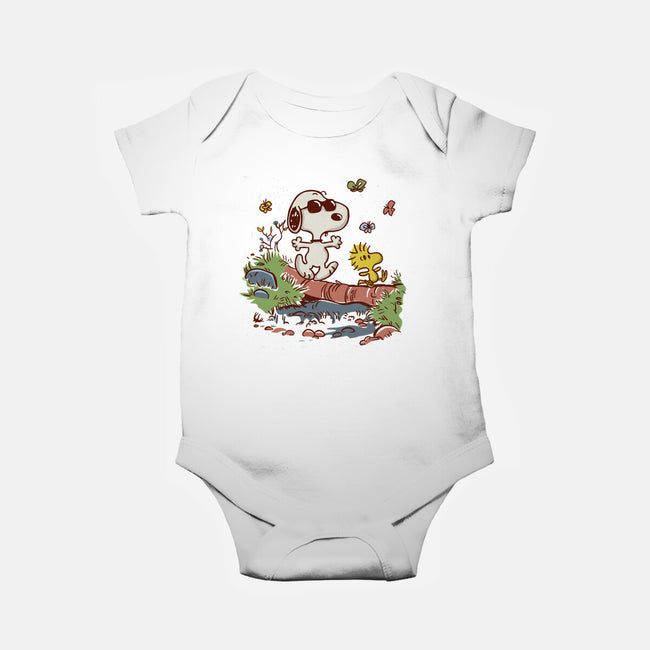 Morning Walk-Baby-Basic-Onesie-Xentee