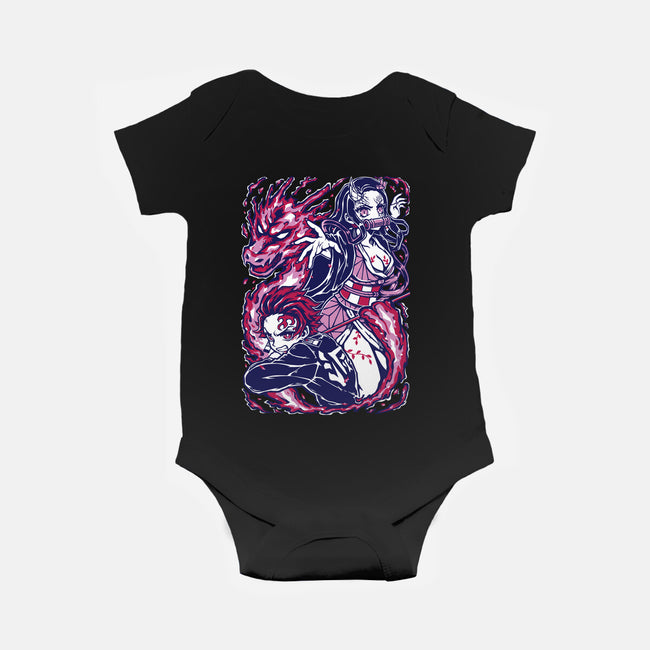 Strong Bond-Baby-Basic-Onesie-Panchi Art