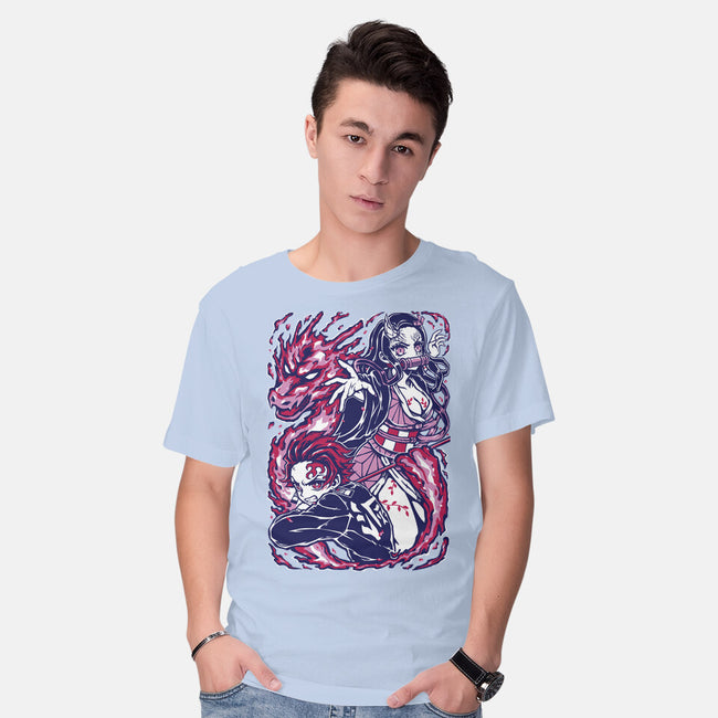 Strong Bond-Mens-Basic-Tee-Panchi Art