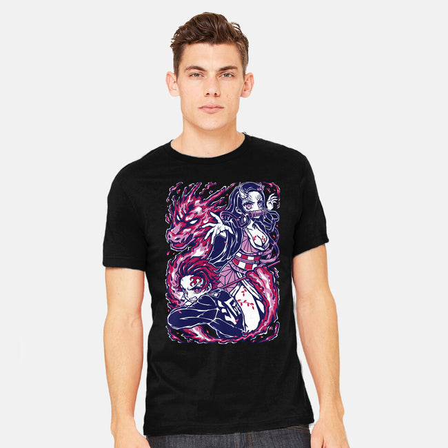 Strong Bond-Mens-Heavyweight-Tee-Panchi Art