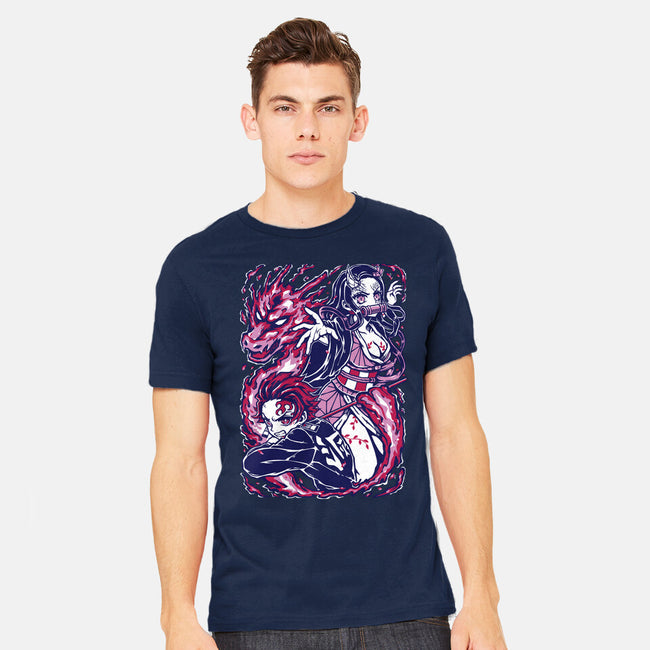 Strong Bond-Mens-Heavyweight-Tee-Panchi Art