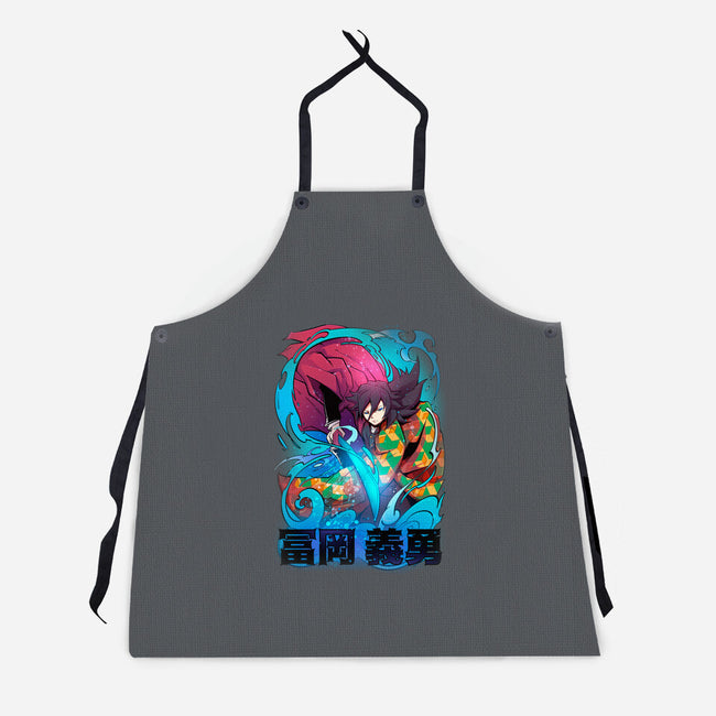 Demon 05-Unisex-Kitchen-Apron-Conjura Geek