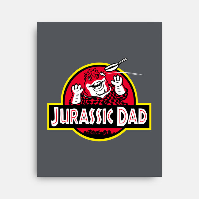 Jurassic Dad-None-Stretched-Canvas-Raffiti