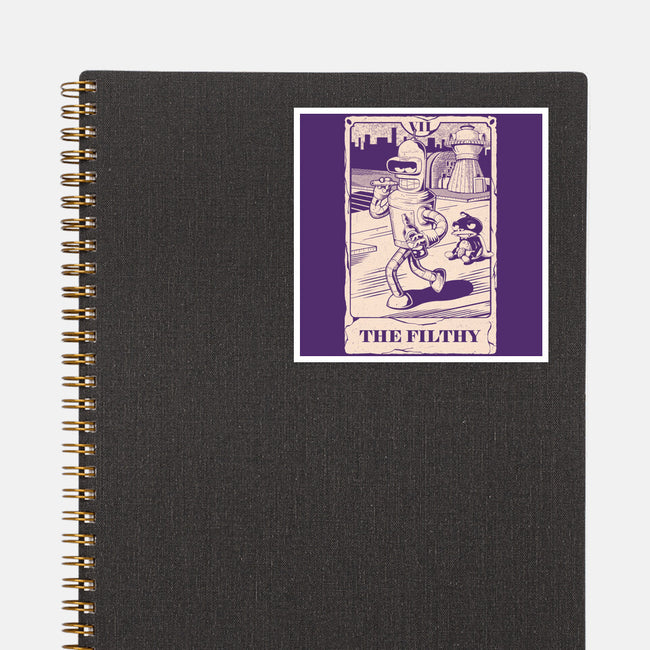 Tarot The Filthy-None-Glossy-Sticker-Arigatees