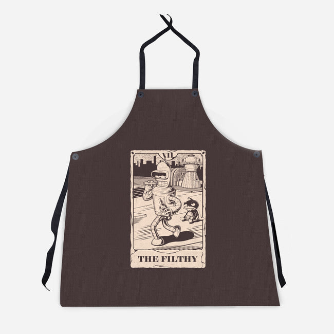 Tarot The Filthy-Unisex-Kitchen-Apron-Arigatees