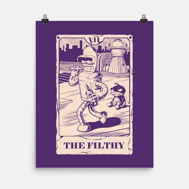 Tarot The Filthy-None-Matte-Poster-Arigatees