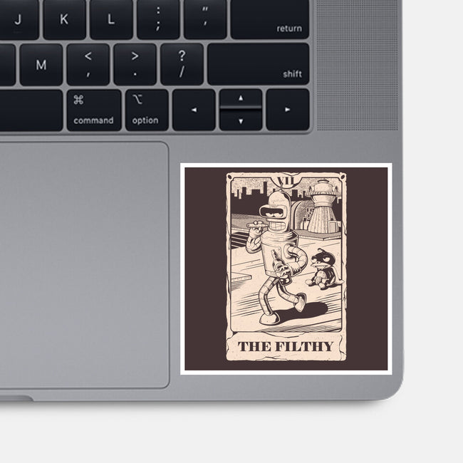 Tarot The Filthy-None-Glossy-Sticker-Arigatees