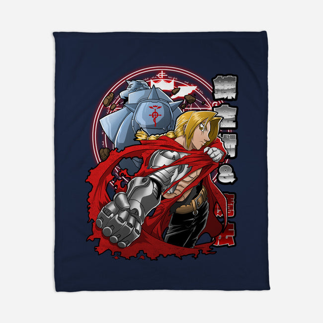 The Steel Alchemist-None-Fleece-Blanket-Diego Oliver