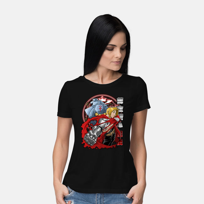 The Steel Alchemist-Womens-Basic-Tee-Diego Oliver
