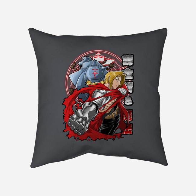 The Steel Alchemist-None-Removable Cover w Insert-Throw Pillow-Diego Oliver
