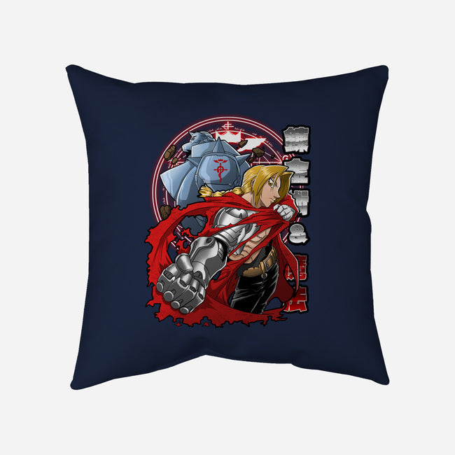 The Steel Alchemist-None-Removable Cover w Insert-Throw Pillow-Diego Oliver
