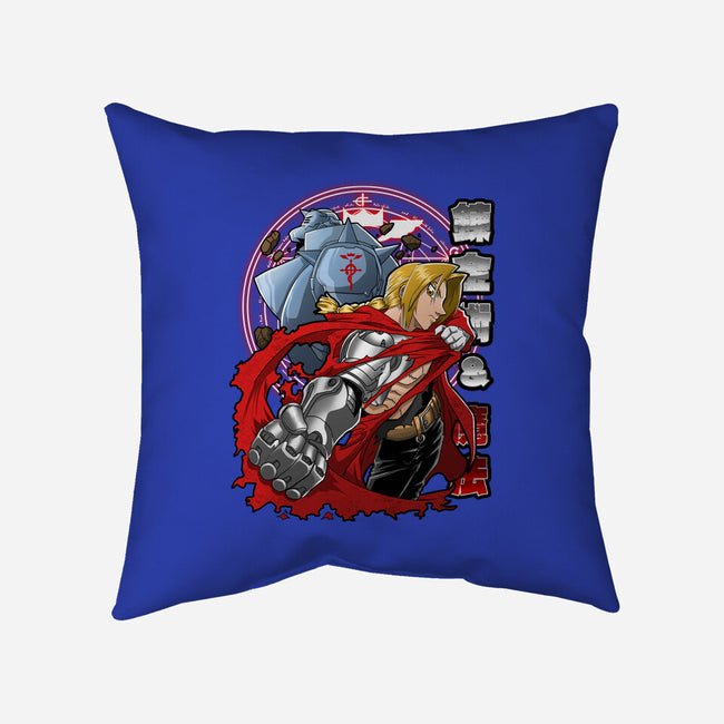The Steel Alchemist-None-Removable Cover w Insert-Throw Pillow-Diego Oliver