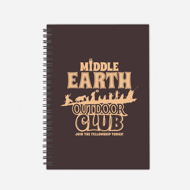 Middle Earth Outdoor Club-None-Dot Grid-Notebook-Boggs Nicolas
